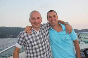 STARI DRUGARI: Milovan Vesnić i Andrej Jereb 