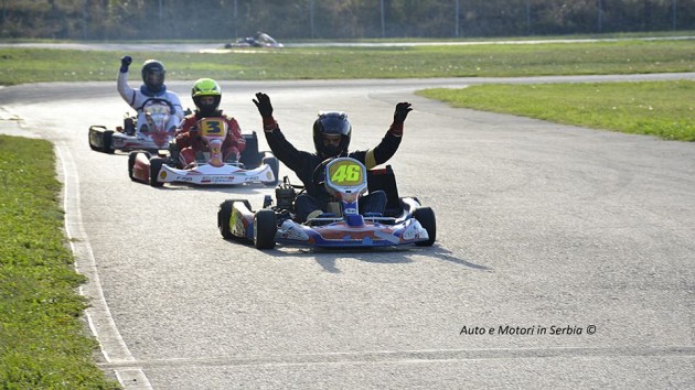 Aleksa Radojković karting