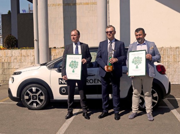 Milan Davidović (Delta Motors), Viktor Naskovski (Citroen) i Željko Milković (GSP Beograd)