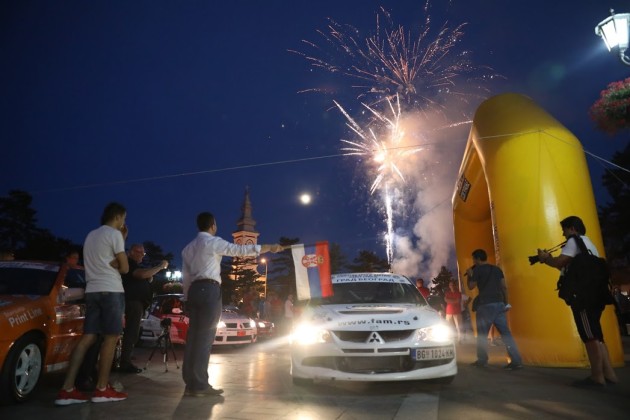 Vatromet Mionica reli start