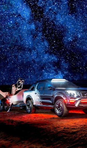 Nissan unveils mobile space observatory: the Nissan Navara Dark Sky Concept