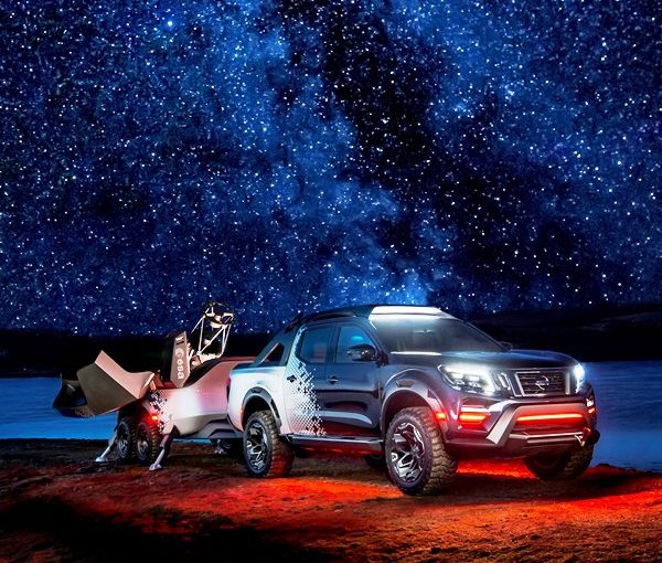 Nissan unveils mobile space observatory: the Nissan Navara Dark Sky Concept