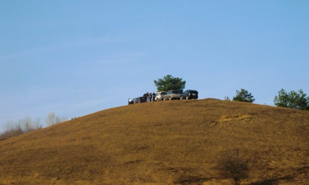 Na vrh brda BG off road družina