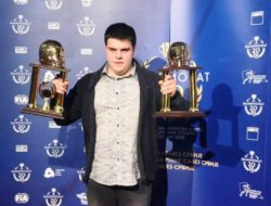 leksa Radojković dijamantska kaciga