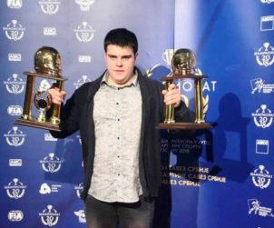 leksa Radojković dijamantska kaciga