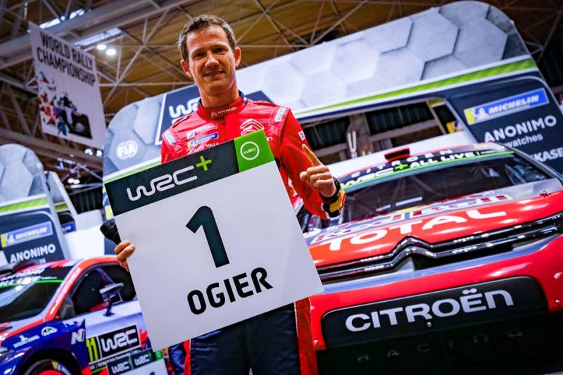 Ogier WRC Citroen 2019