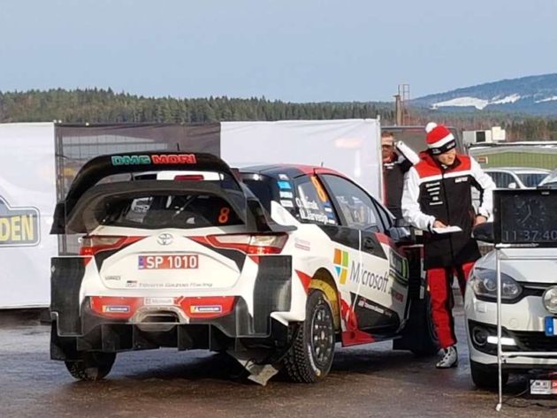 Ot Tanak u servisu