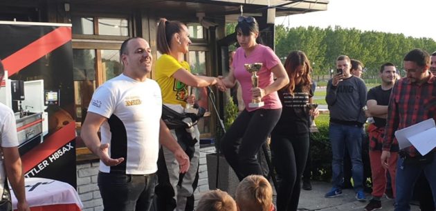 Svetlana Stevanović I mesto auto slalom