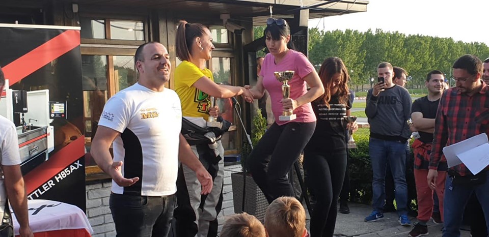 Svetlana Stevanović I mesto auto slalom