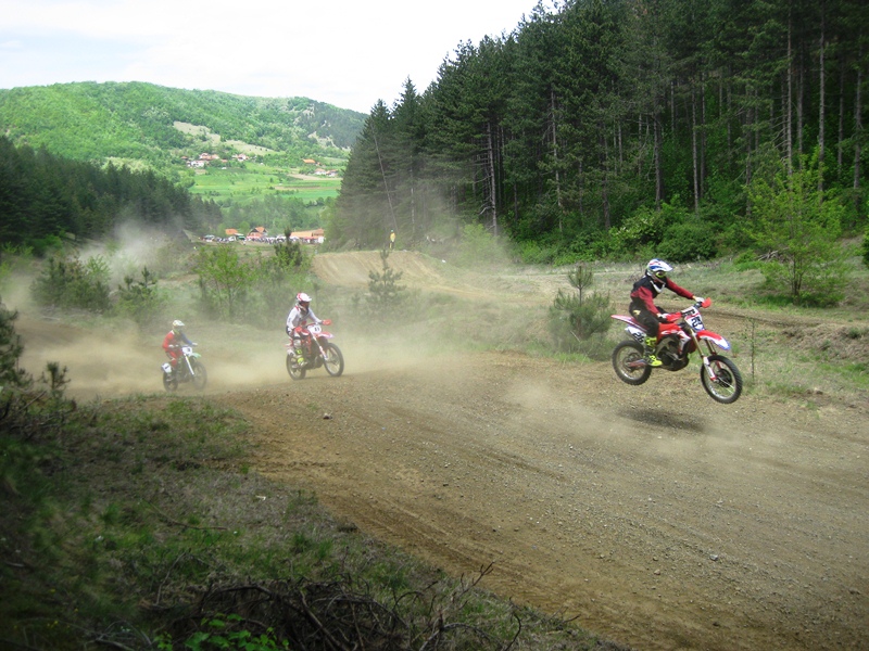 Trka klase MX 2 Dupci maj 2019