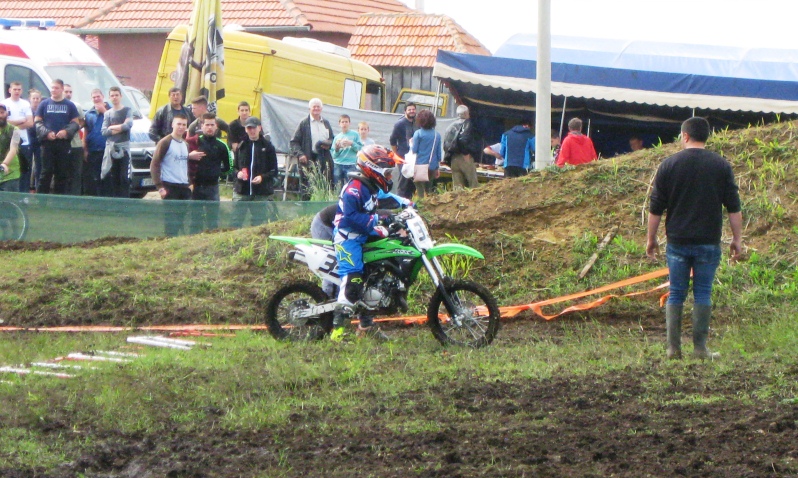 Filip i Vlade Rajević na startu MX 85Filip i Vlade Rajević na startu MX 85