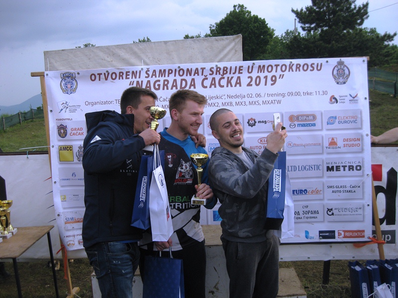 MX 1 Miloš Đorđević, Teo Urbas i Marko Kostić_Za uspomenu i dugo sećanje