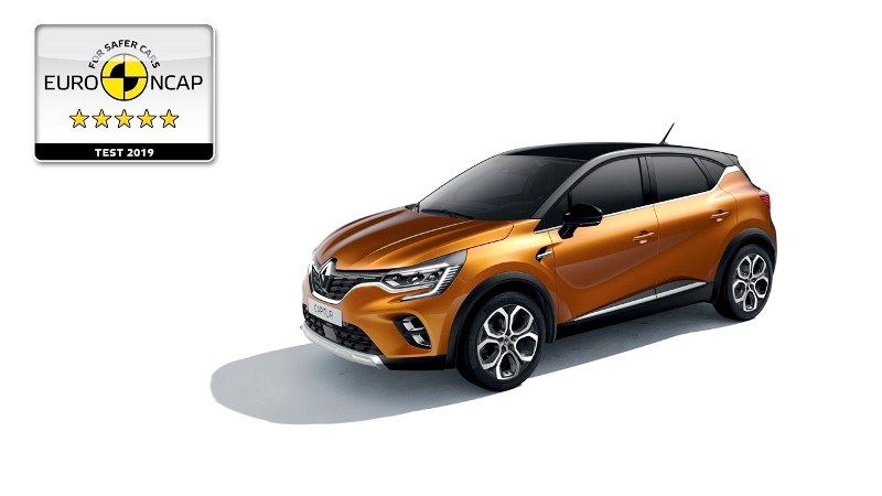 2019 - Nouveau Renault CAPTUR 5 étoiles Euro NCAP