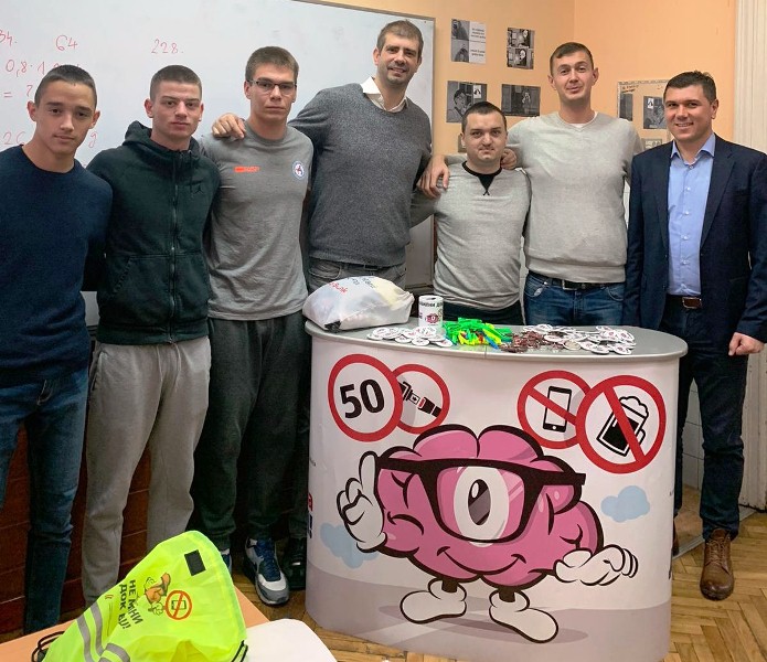 Dusan i gimnazijalci 