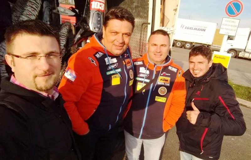 Ekipa za Dakar 2020 Zakinski, Sagmajster, Milodanović i Đeneš