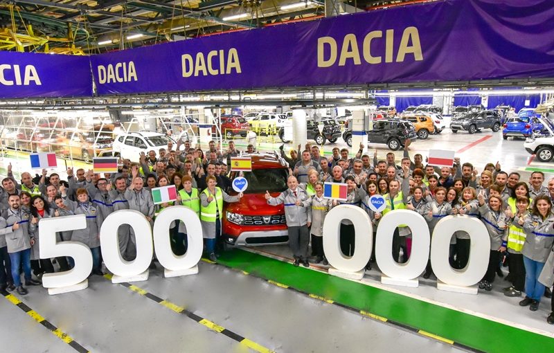 Proizvedeno 500.000 Dacia Duster
