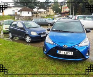 Yaris dve generacije