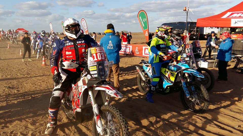 Sagmajster I dan Dakar 2020 cilj