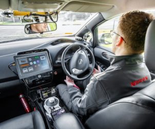 AD vehicle interior_