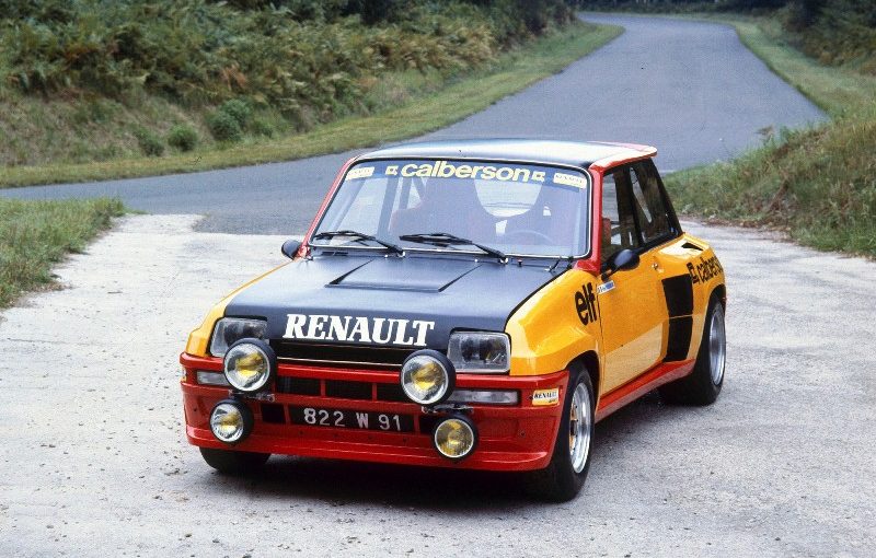 RALLY - RENAULT 5 TURBO TESTS ON THE MONTLHERY CIRCUIT