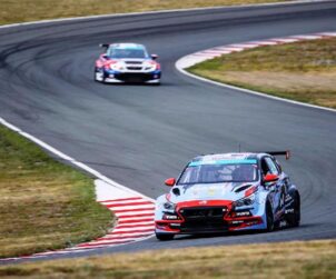 Dušan Borković za volanom „hjundaija i30 N TCR“ FOTO: TCR Istočna Evropa