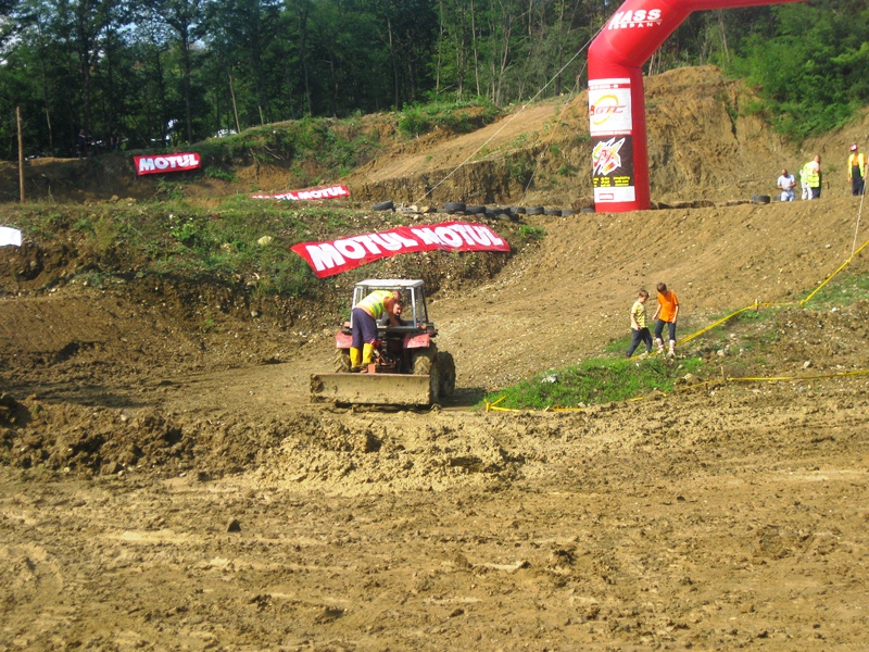 MX Park Trešnjari 2018 posle potopske kiše