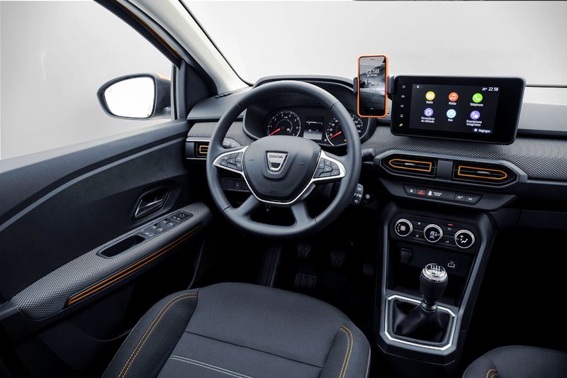 Sandero Stepway unutrašnjost
