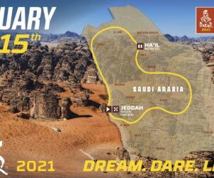 Mapa Dakar 2021