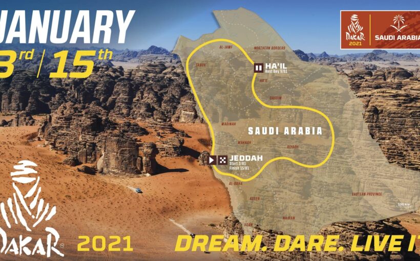 Mapa Dakar 2021
