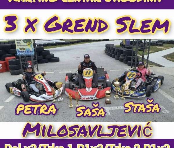 Petra, Saša i Staša Milosavljević I trka SSKS