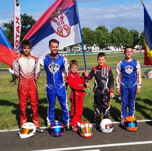 Andrej Petrović, Ivan Gošić, David Matlak, Uroš Bogdanić i Nemanja Jovanović Le Man jul 2021
