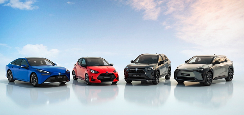 toyota electrified range