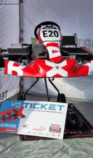 Električni Rotax karting 1