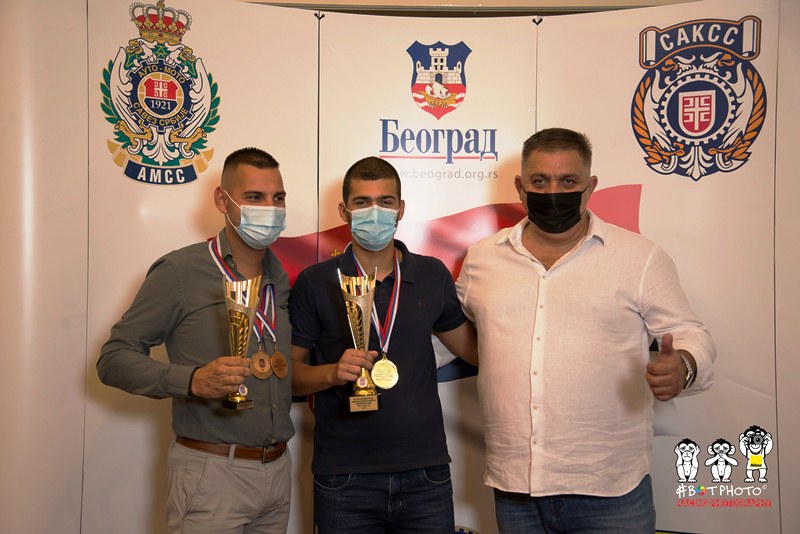 Petar Miloradović, Miloš Mirković i Dejan Čolović