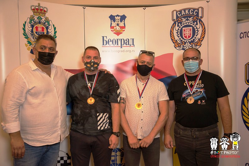 Dejean Čolović, Miodrag Nešić, Dragan Lukić i Miloš Ivković