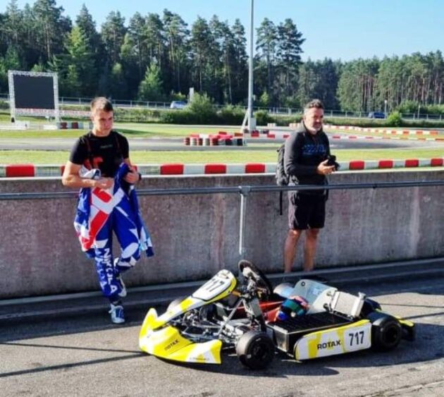 Nikola Tošić DD2 Evropski Rotax Trofef Vakersdorf 2021