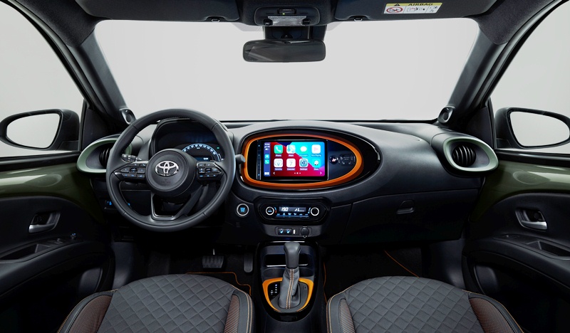 Toyota Aygo X unutrašnjost