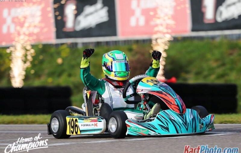 Mataja Radenković Belgija karting 1