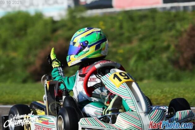 Mataja Radenković Belgija karting