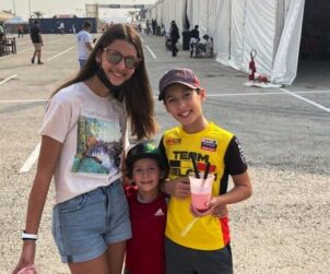 Mataja Radenković Veliko finalr Bahrein III dan sa sestrom i bratom
