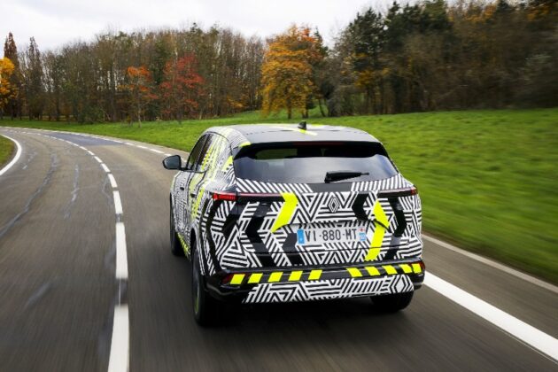 Renault HHN at the Renault Technocentre, in Guyancourt, France on 22th November , 2021 - Photo Julien Delfosse / DPPI