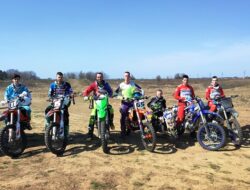 ATV Gravel trening mart 2022 F. i R. Kuzman, N. Vemić, S. Kalamković, M. Sokola, J. Railić i B. Ramić