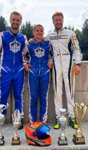 Ivan Gošić, Nemanja Jovanović i Ksen De Ruve CEZ i SSC Vransko jul 2021