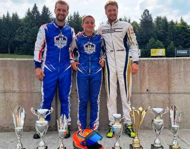 Ivan Gošić, Nemanja Jovanović i Ksen De Ruve CEZ i SSC Vransko jul 2021