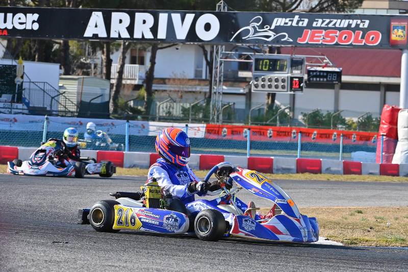 Nemanja Neca Jovanović pista Azuro Jesolo Italija mart 2022