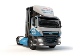 toyota hydrogen fuel cell truckdemo