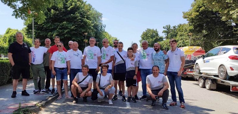3. Borsko-Braničevski reli pauza u Velikom Gradištu jul 2023