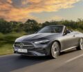 Mercedes-Benz CLE Cabriolet, Exterieur: AMG-Line, graphitgrau magno; Interieur: AMG-Line, Nappaleder Tonkabraun // Mercedes-Benz CLE Cabriolet, exterior: AMG-Line, graphite grey magno; interior: AMG-Line, nappa leather tonka brown