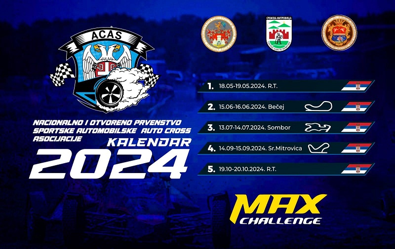 Auto kros kalendar 2024