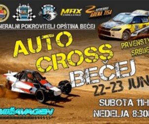 Auto cros Bečej plakat za 2024